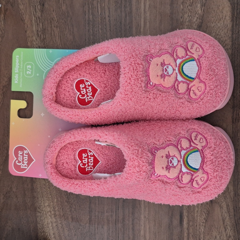 Kids Care Bear Slippers